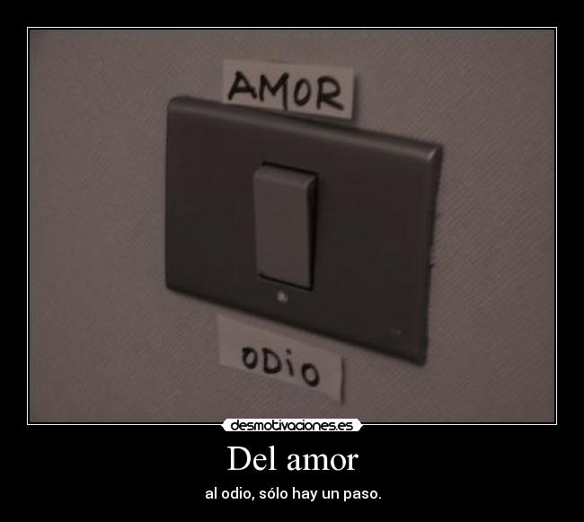 Del amor -