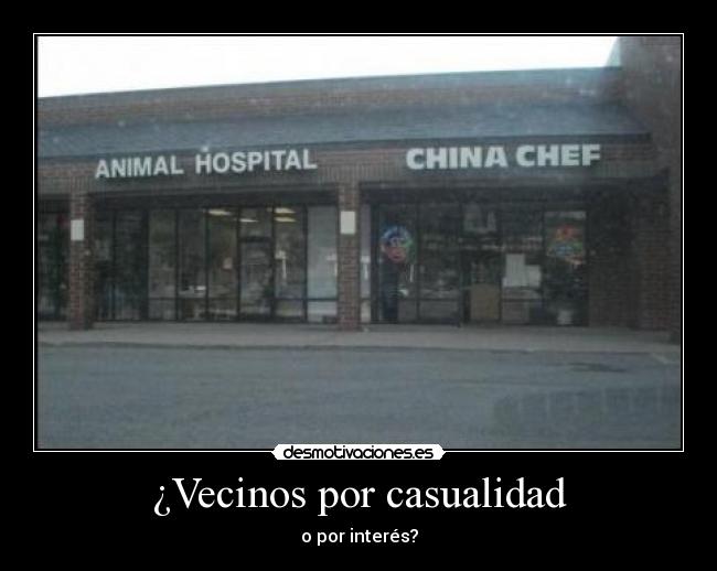 ¿Vecinos por casualidad - 