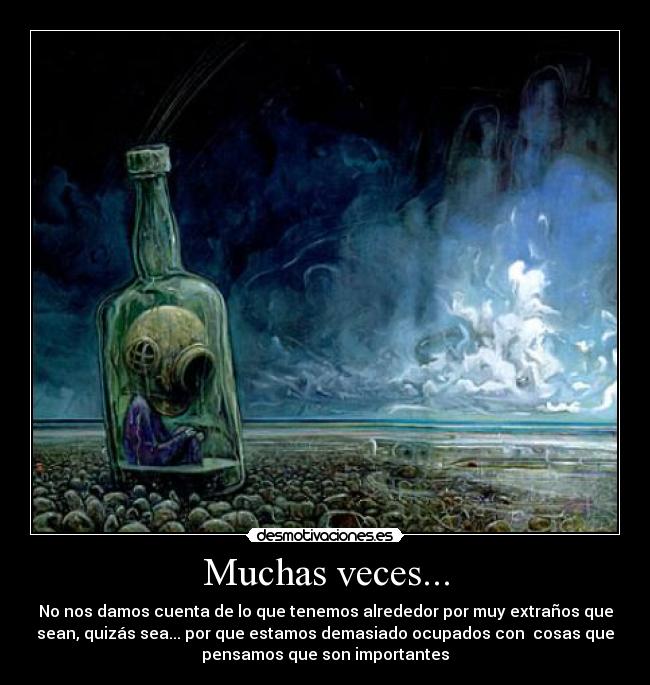 Muchas veces... - 