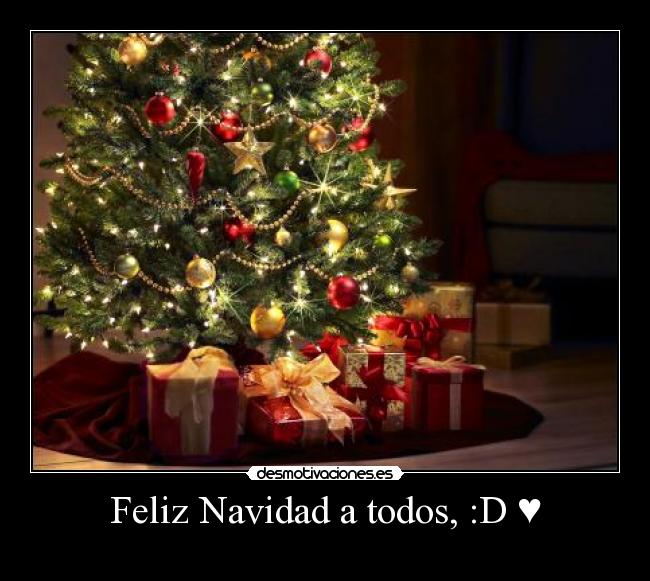 Feliz Navidad a todos, :D ♥ -
