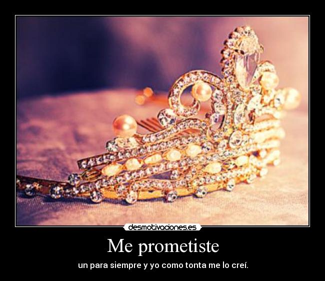 Me prometiste - 