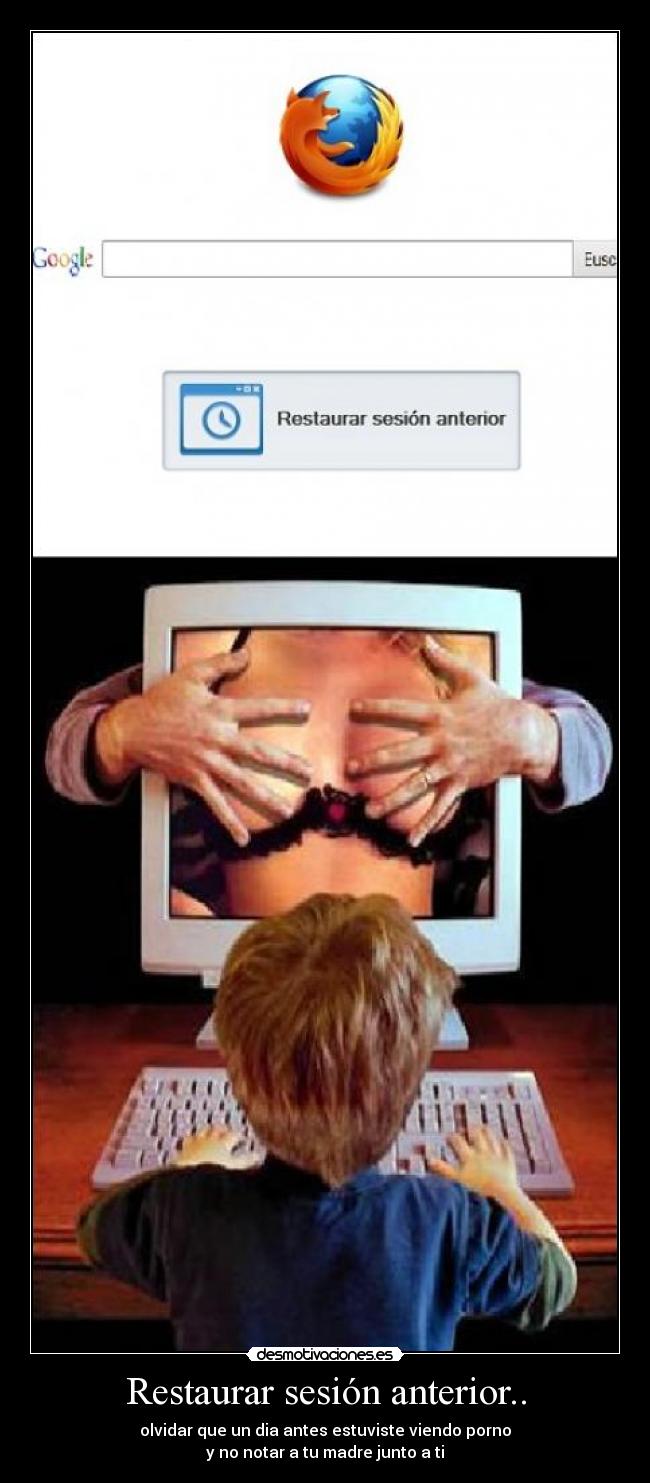 Restaurar sesión anterior.. -