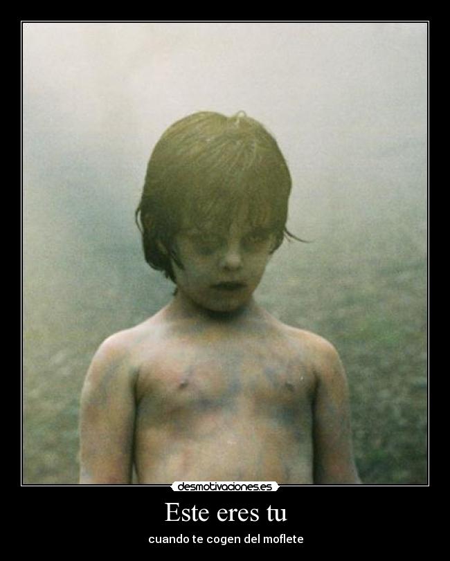 carteles cogen del moflete parece que tan pegado muchisimos punetazos desmotivaciones