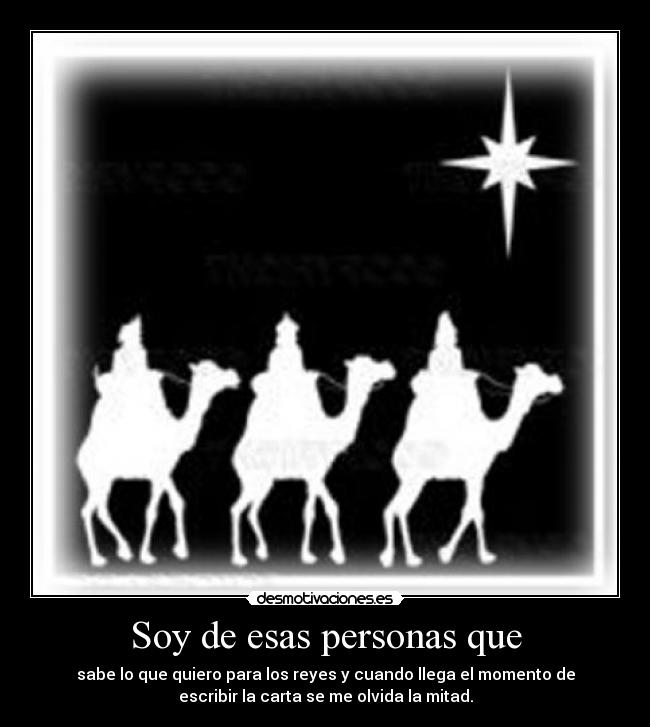 Soy de esas personas que -