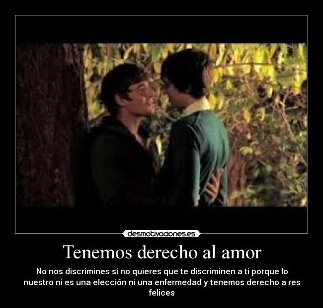 Tenemos derecho al amor -
