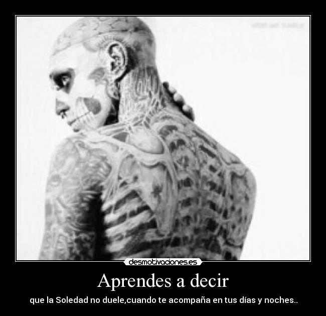 Aprendes a decir - 