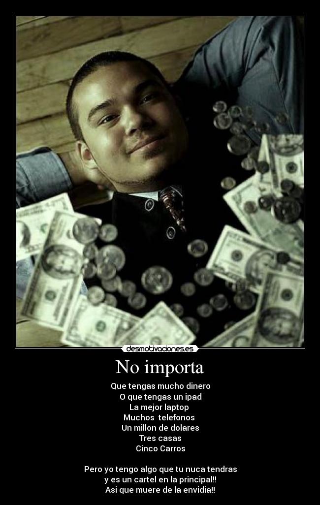 carteles dinero desmotivaciones