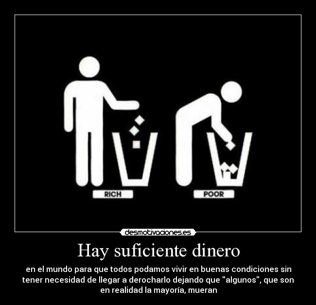 Hay suficiente dinero -