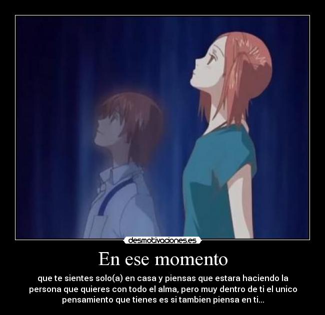 En ese momento -