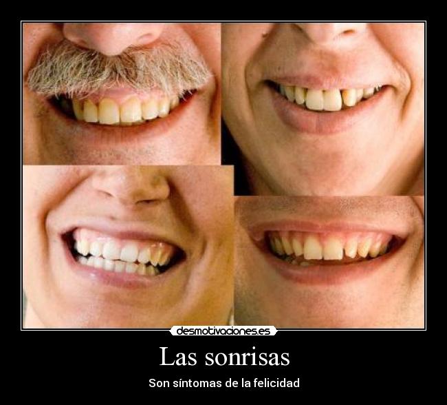 Las sonrisas -