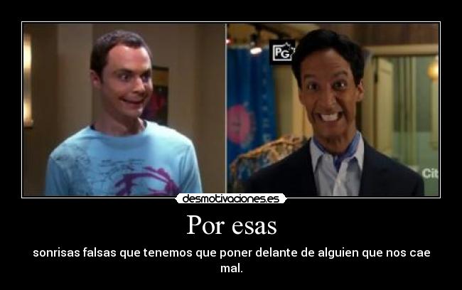 carteles big bang theory commmuniyu sheldon abed desmotivaciones