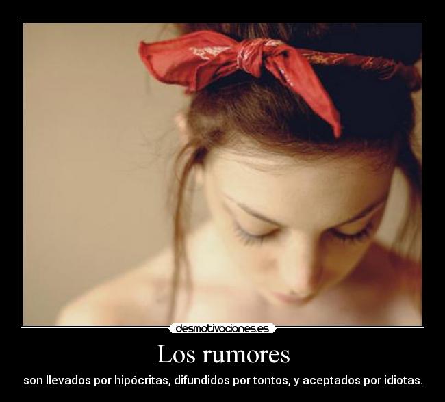 Los rumores -