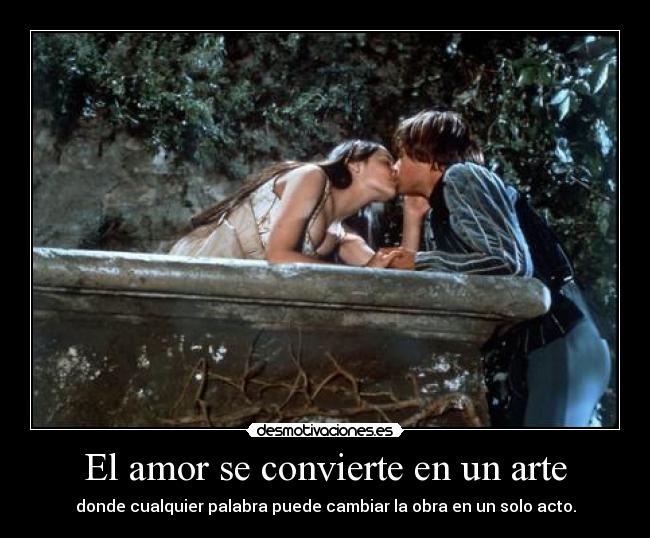 El amor se convierte en un arte - 
