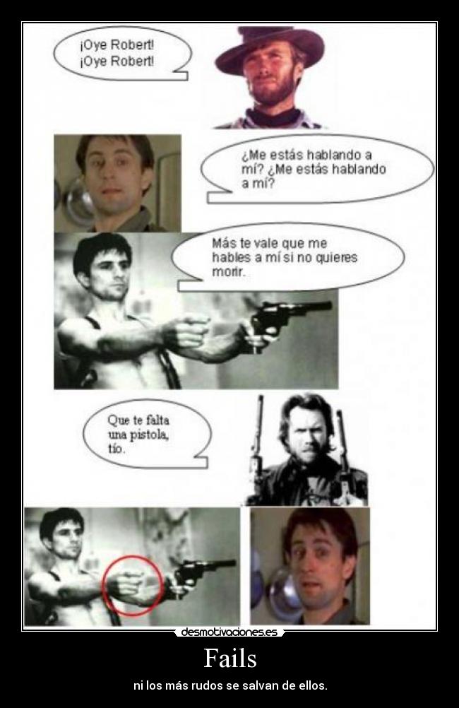 Fails - ni los más rudos se salvan de ellos.