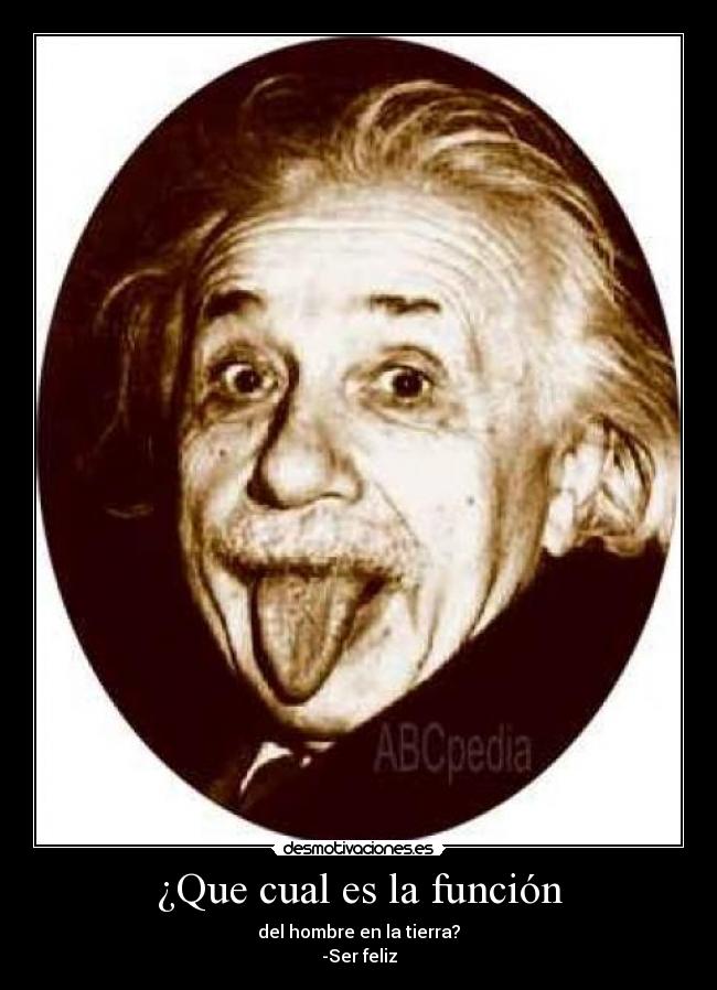 ¿Que cual es la función - 