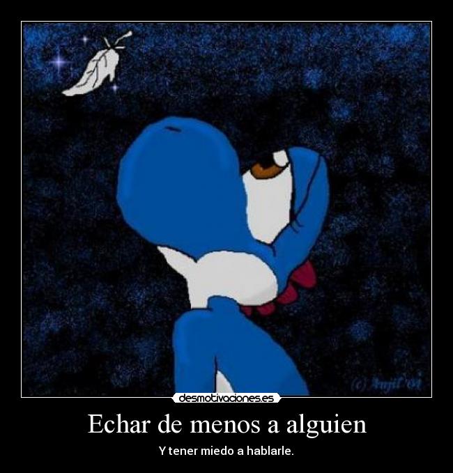 Echar de menos a alguien - 