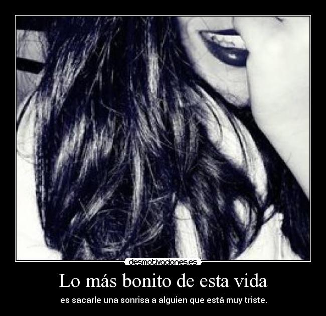 Lo más bonito de esta vida - 