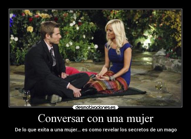 carteles mujer conversar desmotivaciones