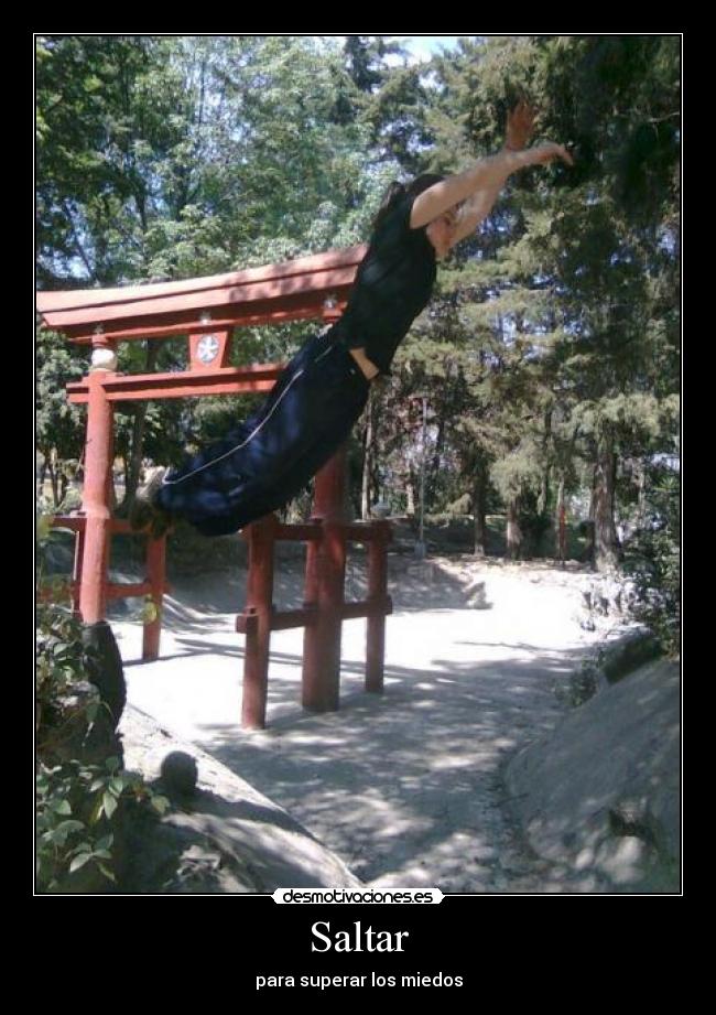 Saltar - para superar los miedos