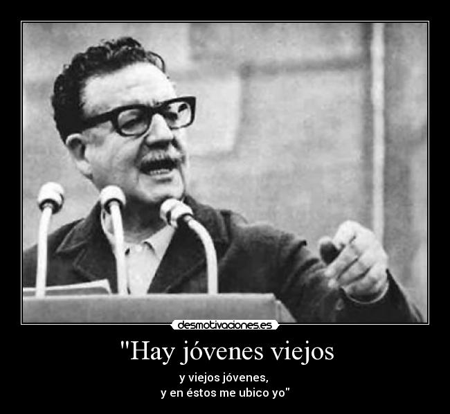 Hay jóvenes viejos -