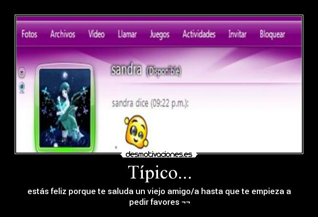Típico... - 