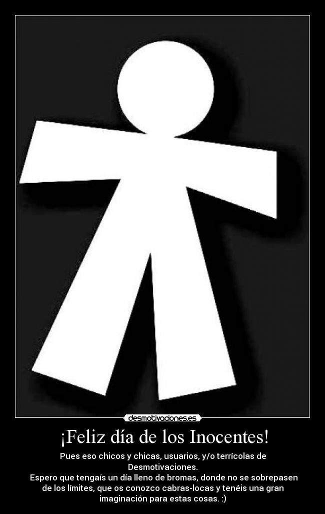 ¡Feliz día de los Inocentes! -