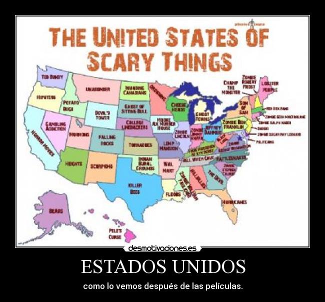 ESTADOS UNIDOS - como lo vemos después de las películas.