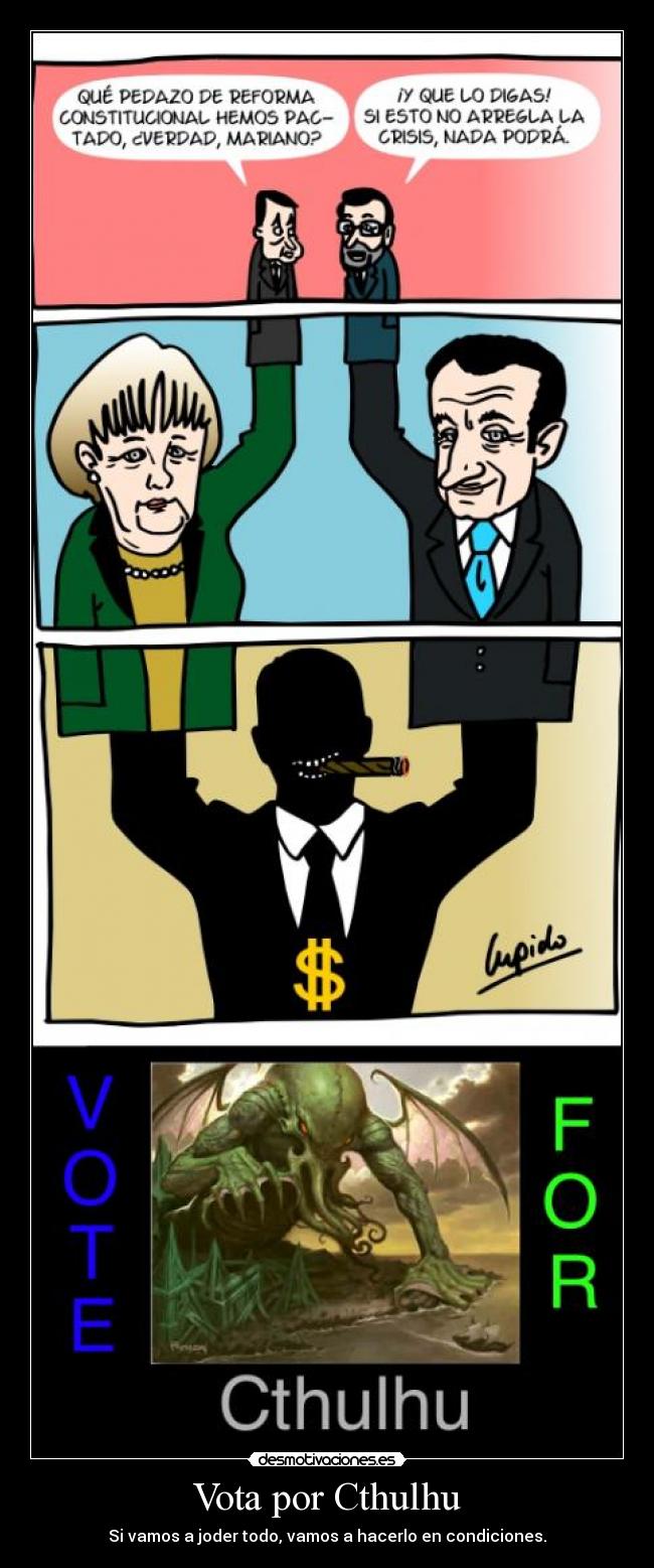 Vota por Cthulhu - 