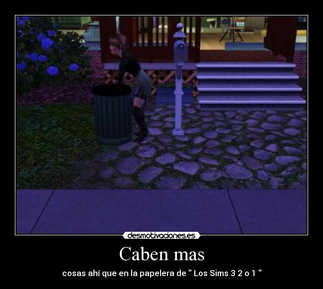 carteles sims desmotivaciones