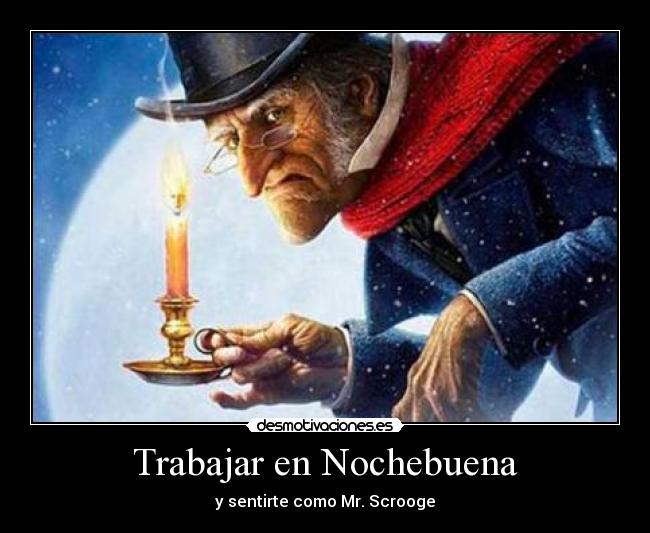 Trabajar en Nochebuena -