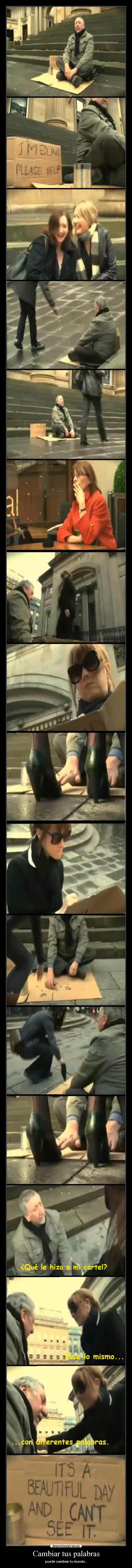 Cambiar tus palabras - 