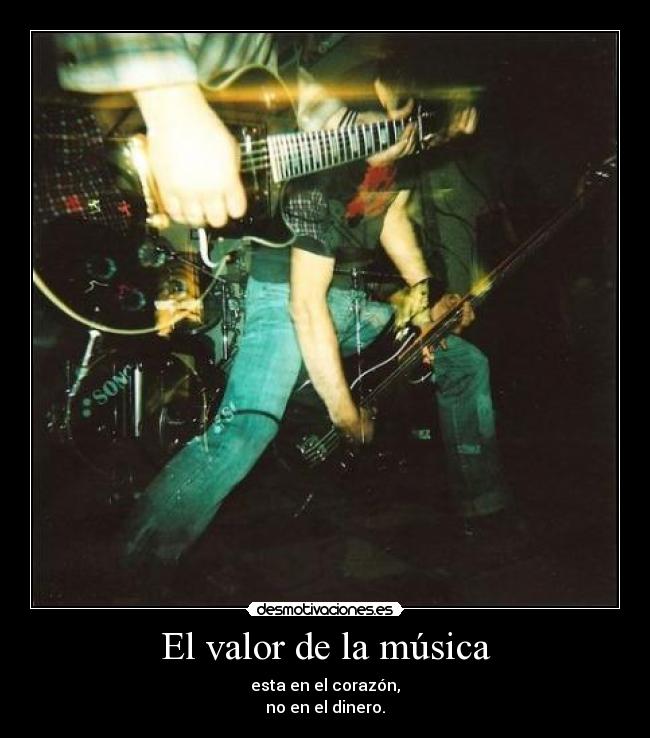 El valor de la música -