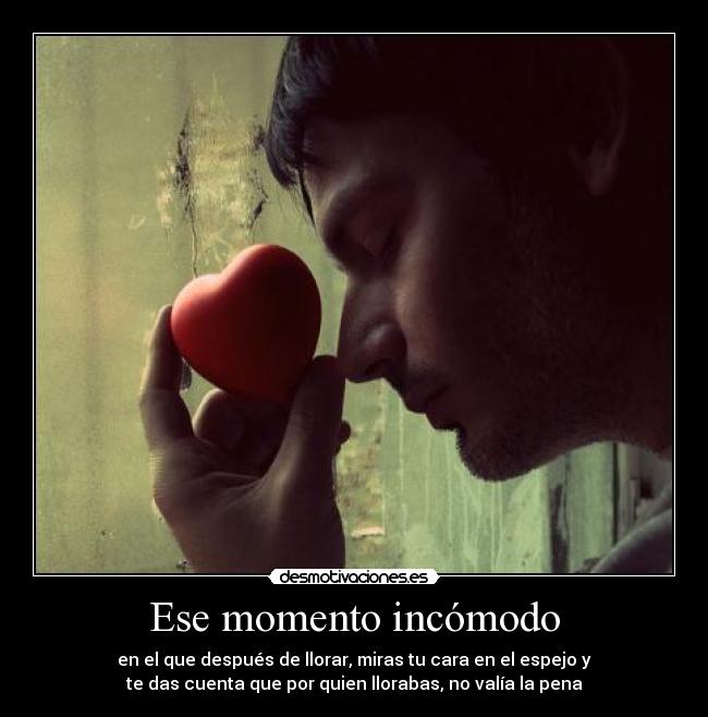 Ese momento incómodo -