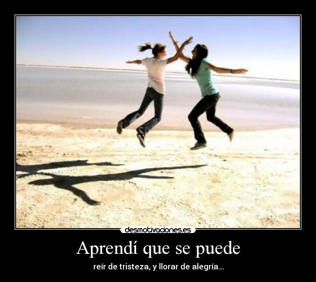 Aprendí que se puede -