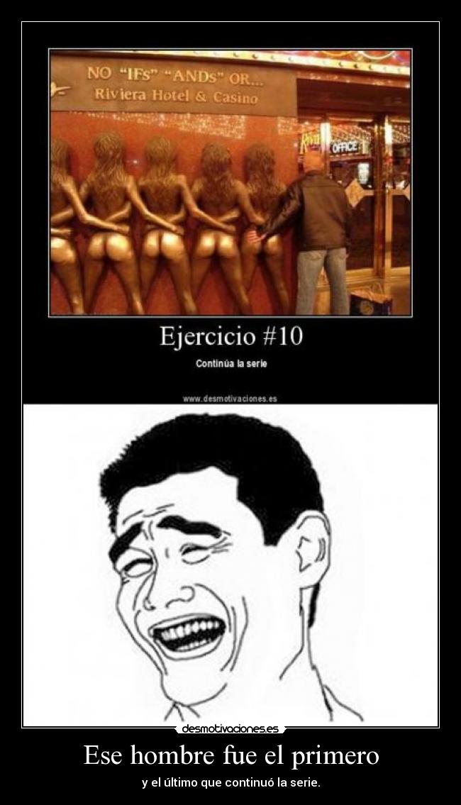 Ese hombre fue el primero - 