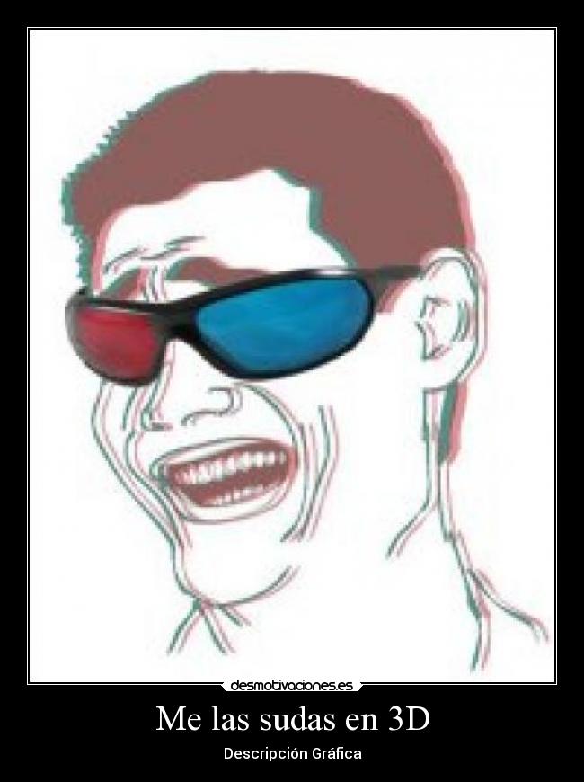 Me las sudas en 3D - Descripción Gráfica