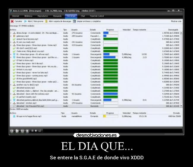 carteles sgae mata pasalo desmotivaciones