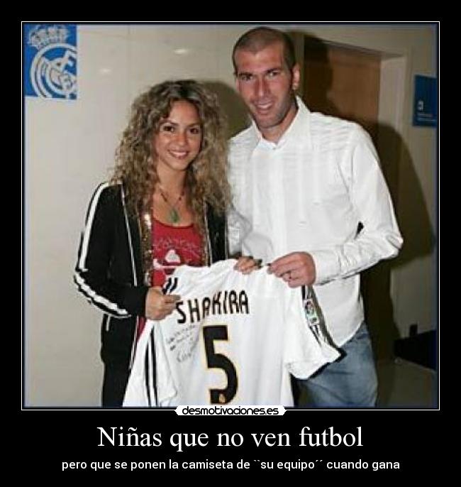 Niñas que no ven futbol -