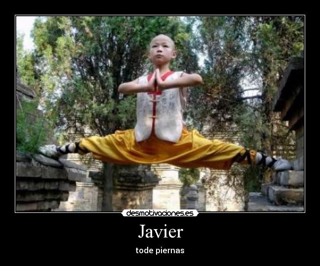 carteles javier desmotivaciones