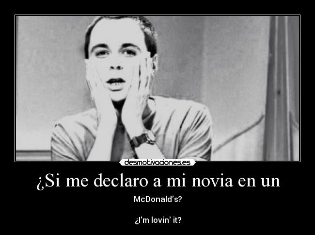 ¿Si me declaro a mi novia en un - 