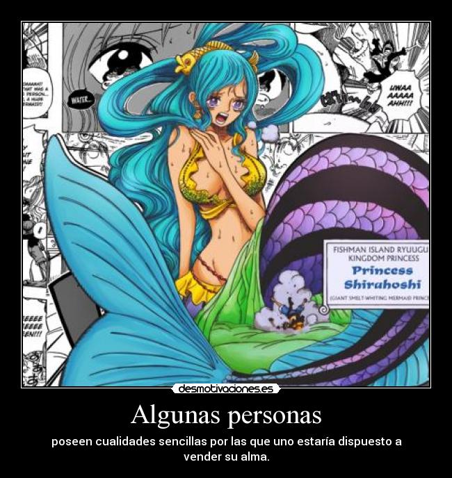 carteles shirahoshi one piece raptorhunters canso resubir dospuntosd desmotivaciones