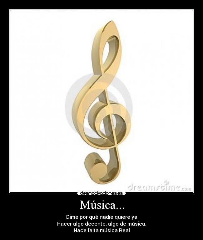 Música... - 