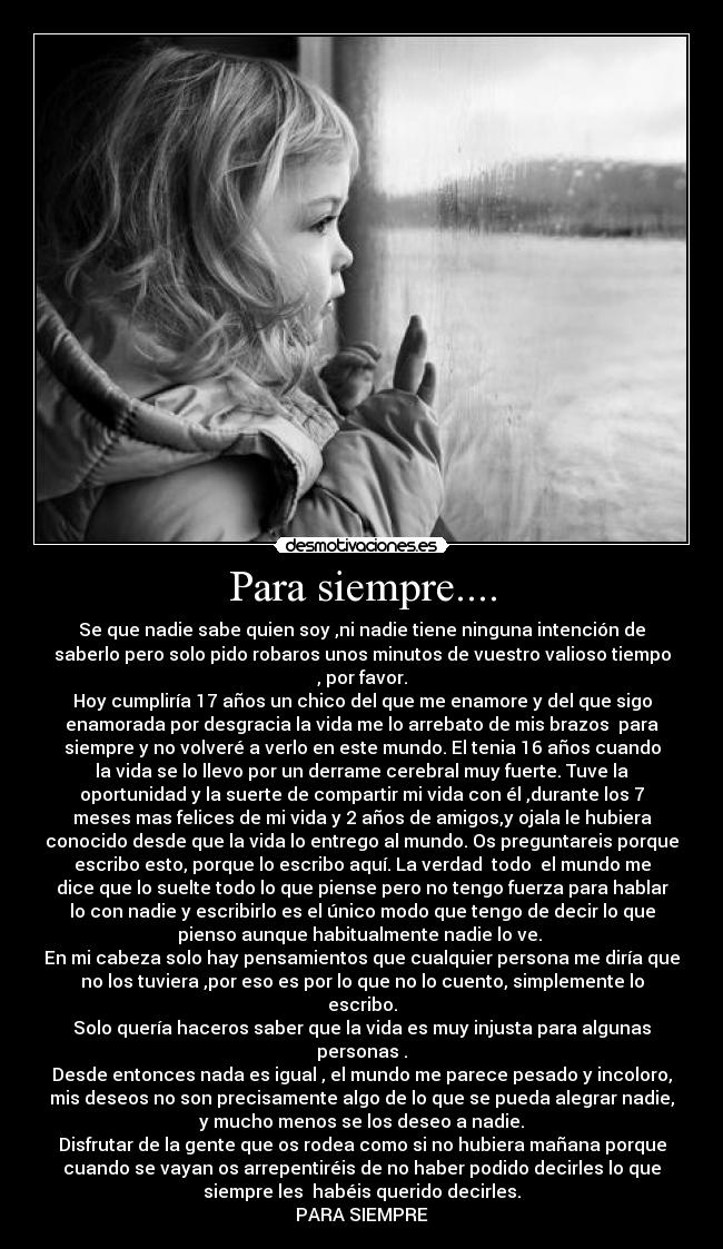 Para siempre.... -