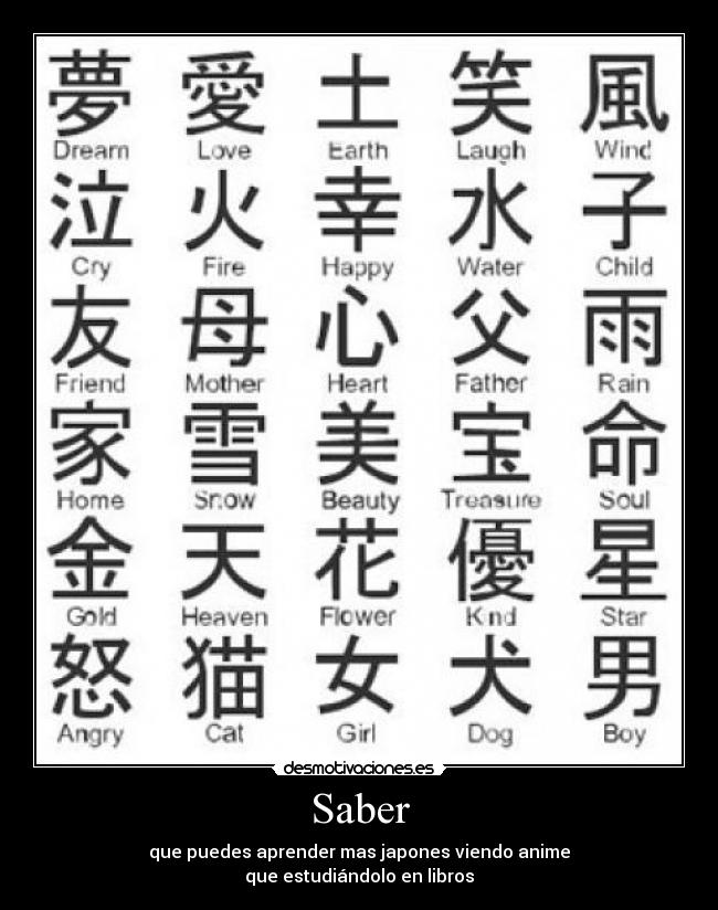carteles japones anime estudiar desmotivaciones