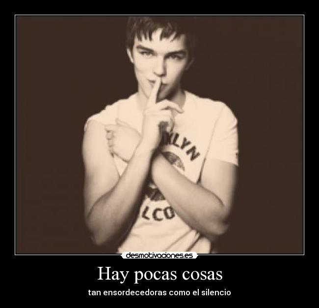 Hay pocas cosas - tan ensordecedoras como el silencio