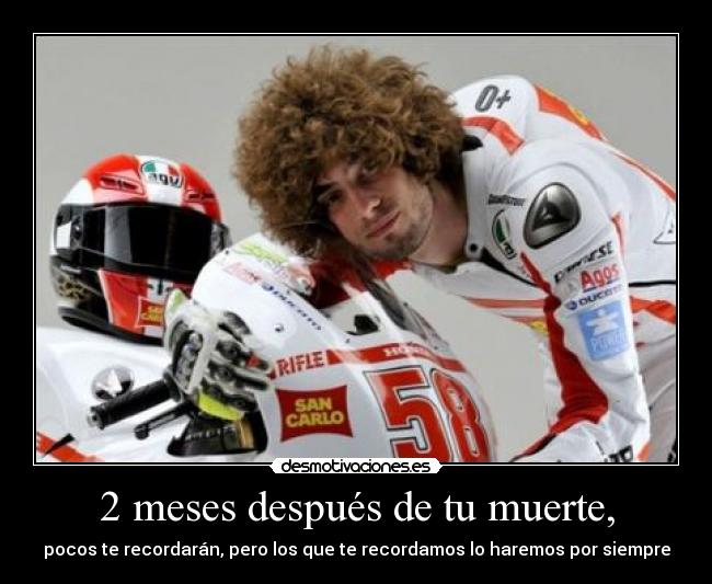 2 meses después de tu muerte, -