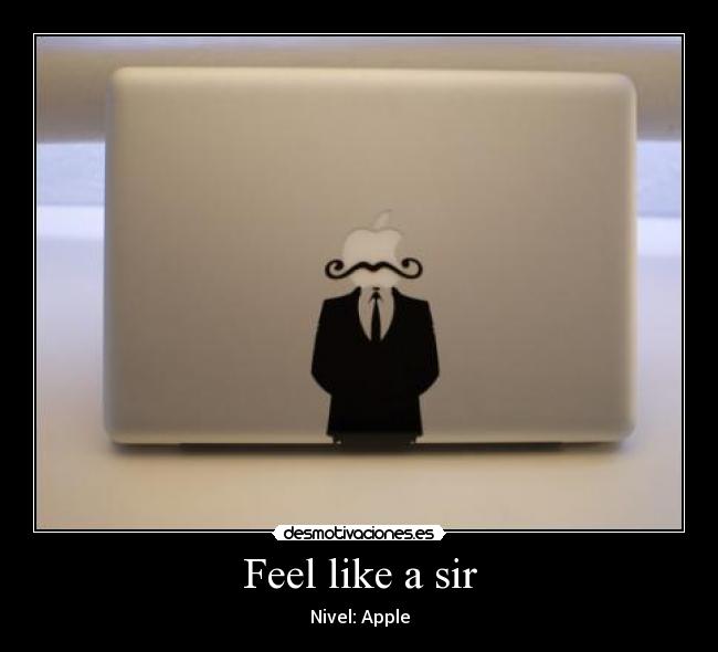 Feel like a sir - Nivel: Apple