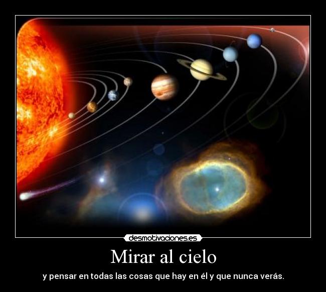 Mirar al cielo -