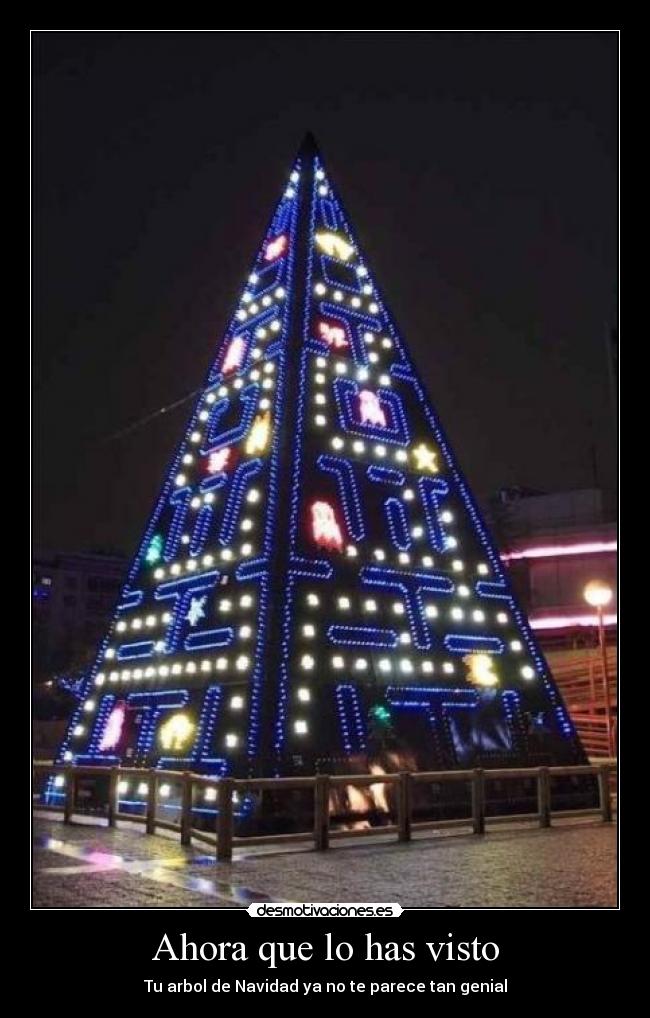 Ahora que lo has visto - Tu arbol de Navidad ya no te parece tan genial