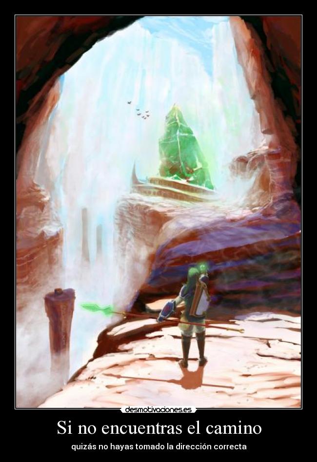 carteles usa gps link thelegendofzelda skyward sword quiennosabes desmotivaciones